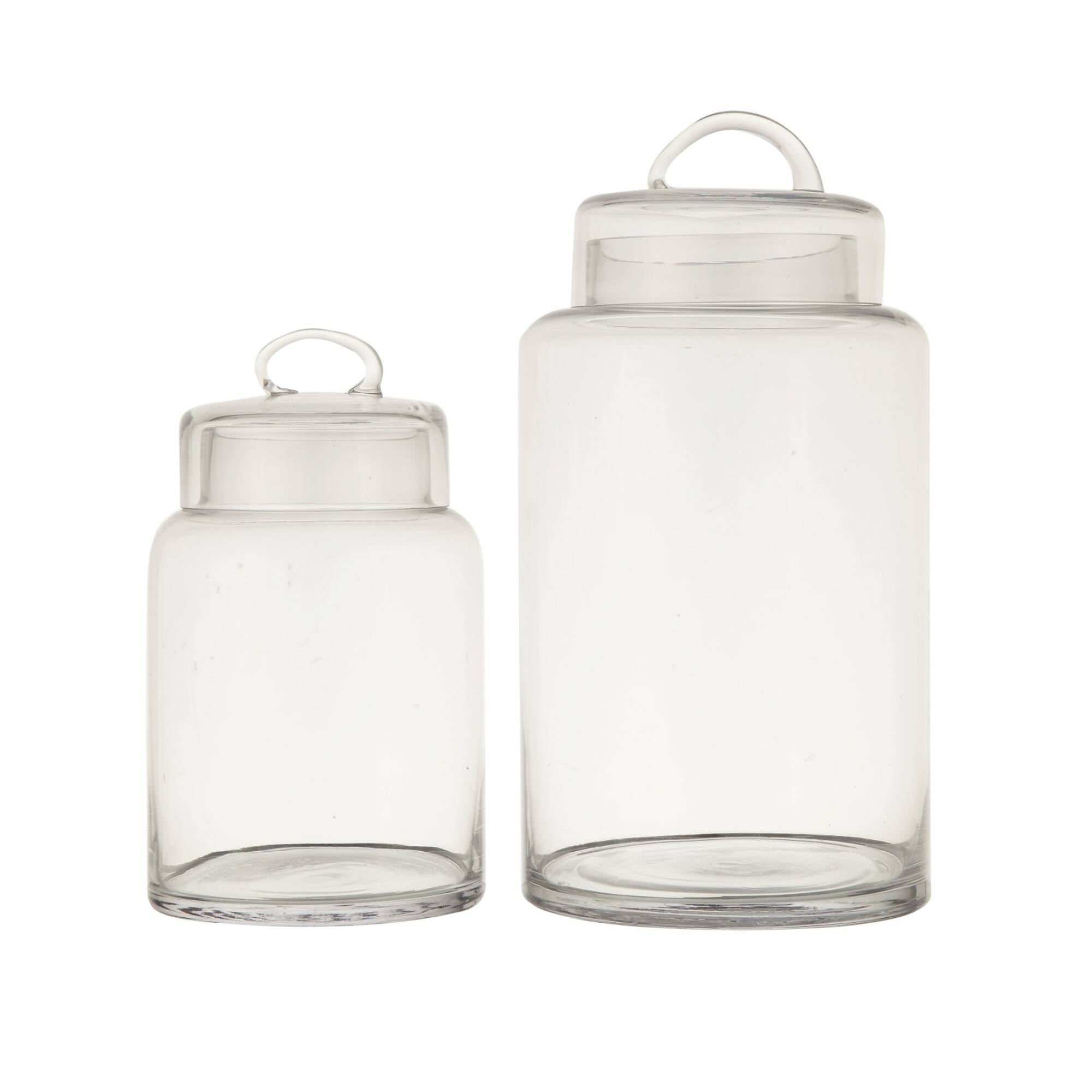 Hello Honey® 13" Clear Glass Container with Lid
